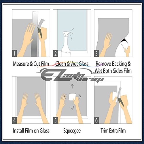 Vinilo adhesivo para ventanas deslizante 36 x 72 pulgadas miniatura 6
