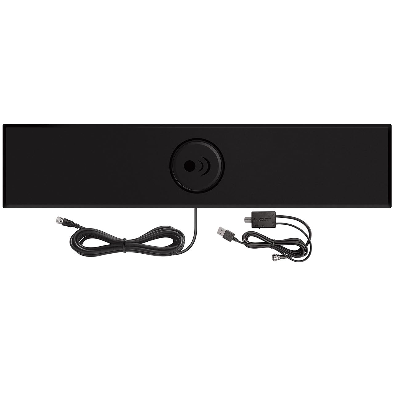 Antennas DirectClearStream Horizon Indoor Amplified TV Antenna, 60+ Mile Range, Jolt Switch USB Amplifier, UHF-VHF, HDTV, Multi-Directional, UHD 4K, Works W/All TVs, Installs Like Sound bar