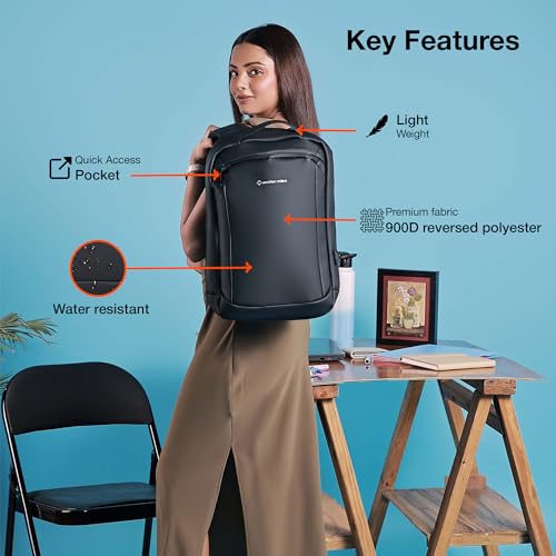 Image of Nasher Miles Backpack Fits 15.6 Inch Laptop, Durable Bag| Multipurpose Laptop Backpack | Ideal for College, School, Office, Travel | Men, Women, Boys, Girls