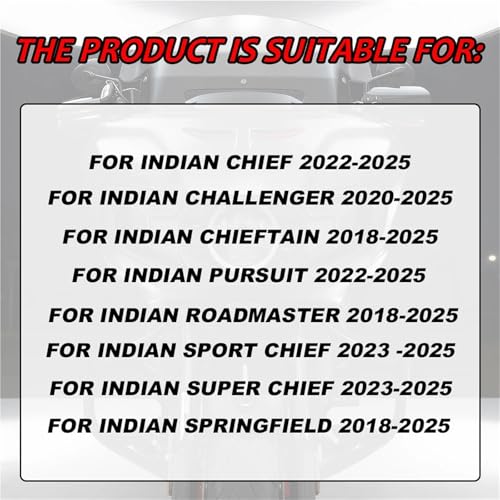 Protège-main moto kit de protection des mains accessoires guidon Indian