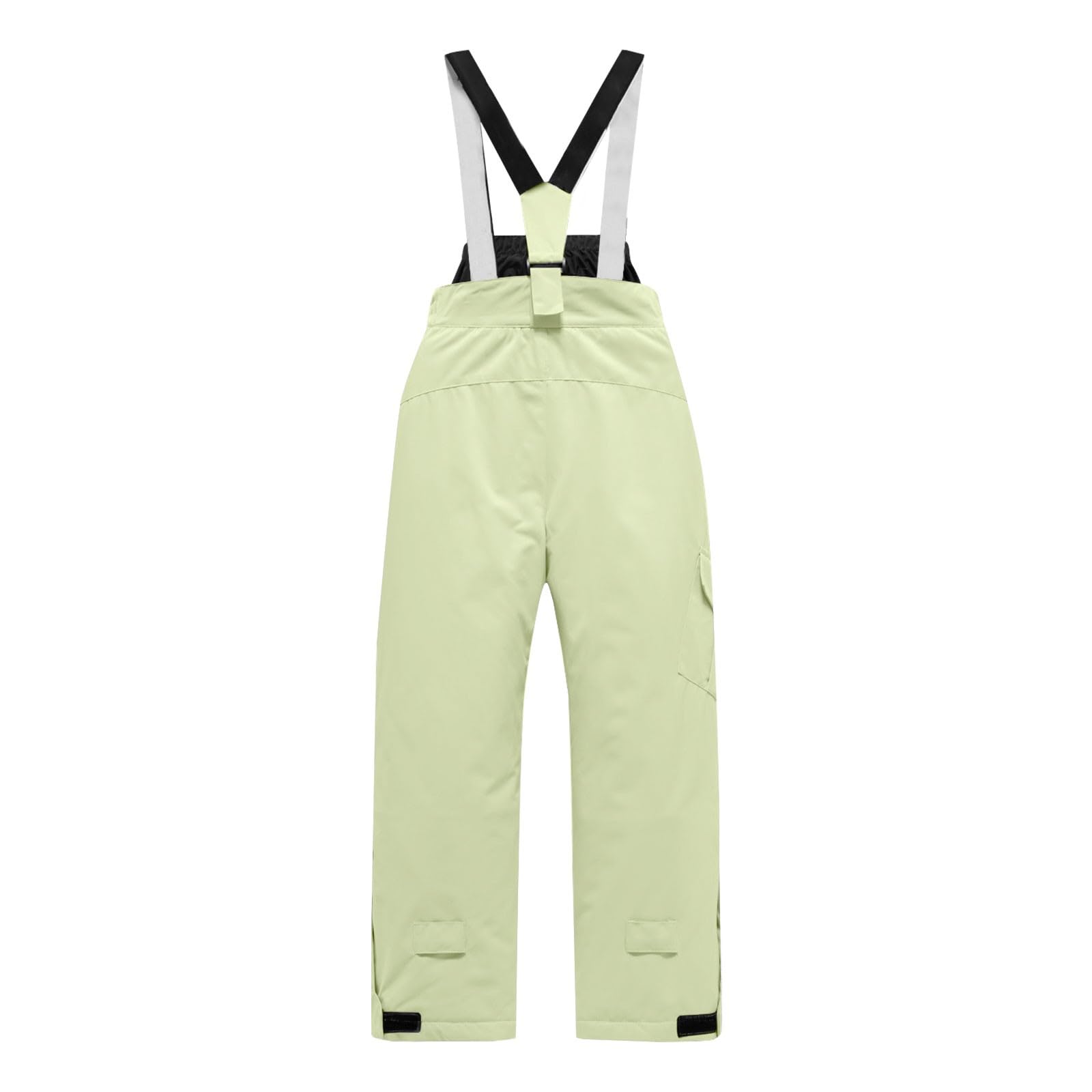 Generisch Pantalon de ski imperméable pour fille et garçon - Pantalon de ski coupe-vent - Salopette doublée - Chaud - Pantalon de neige - Pantalon d'extérieur pour enfants de 6 à 16 ans