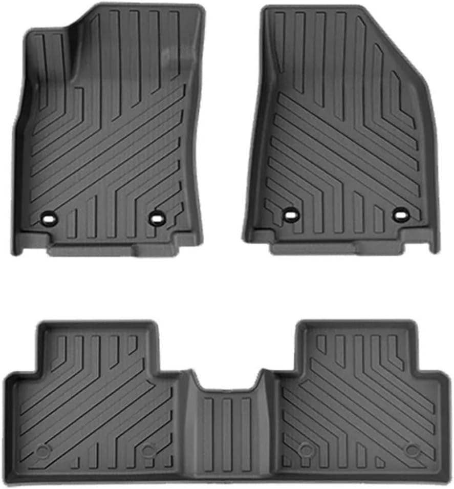 Compatible with MG7 2023 2024 TPE Floor Mats, All Weather Floor Liners Trunk Cargo Mats Footpads Protection Accessories(Left Rudder 4PCS)