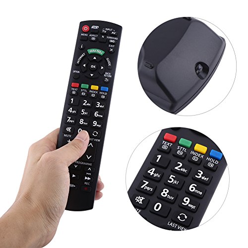 Intelligent TV Remote Control TV, High Performace smart Controller for N2QAYB000428 N2QAYB000328 N2QAYB000752 N2QAYB000350, Black - Image 3