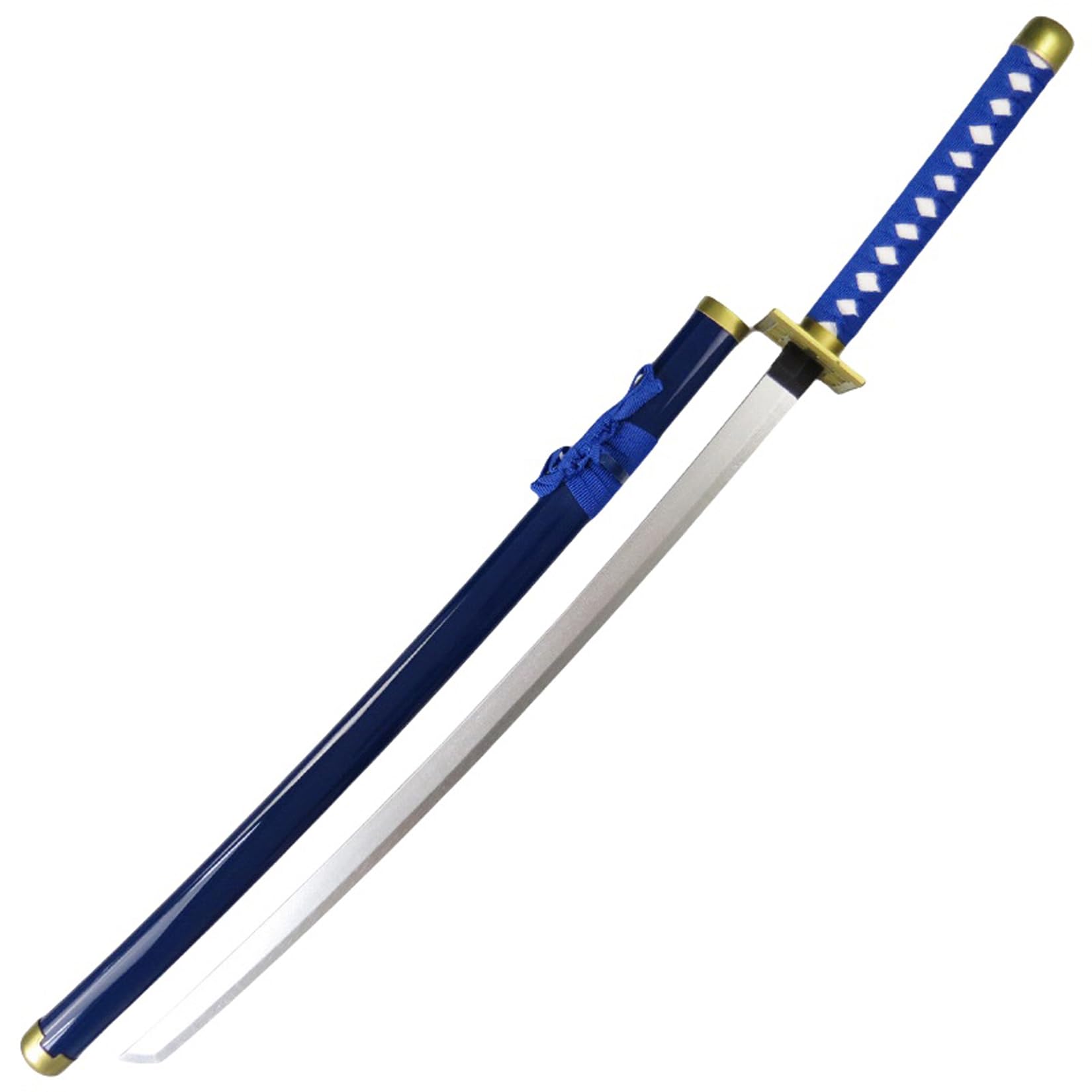 Amazon.co.jp: LAOBAO 千本桜 朽木白哉 斬魄刀 コスプレ道具 青 模造刀
