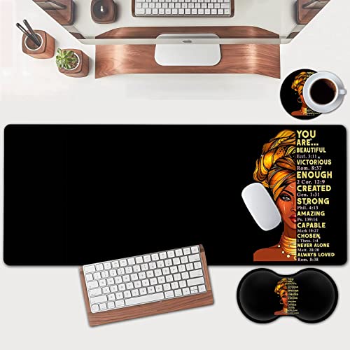 Jvgfynkl Ergonomische Schreibtischunterlage JV-MP12A17 3-teilig