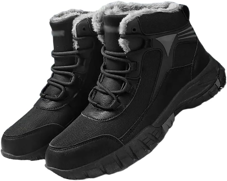 Men's Winter Anti-Slip Shoes Warm Breathable Snow Shoes(40 Code)