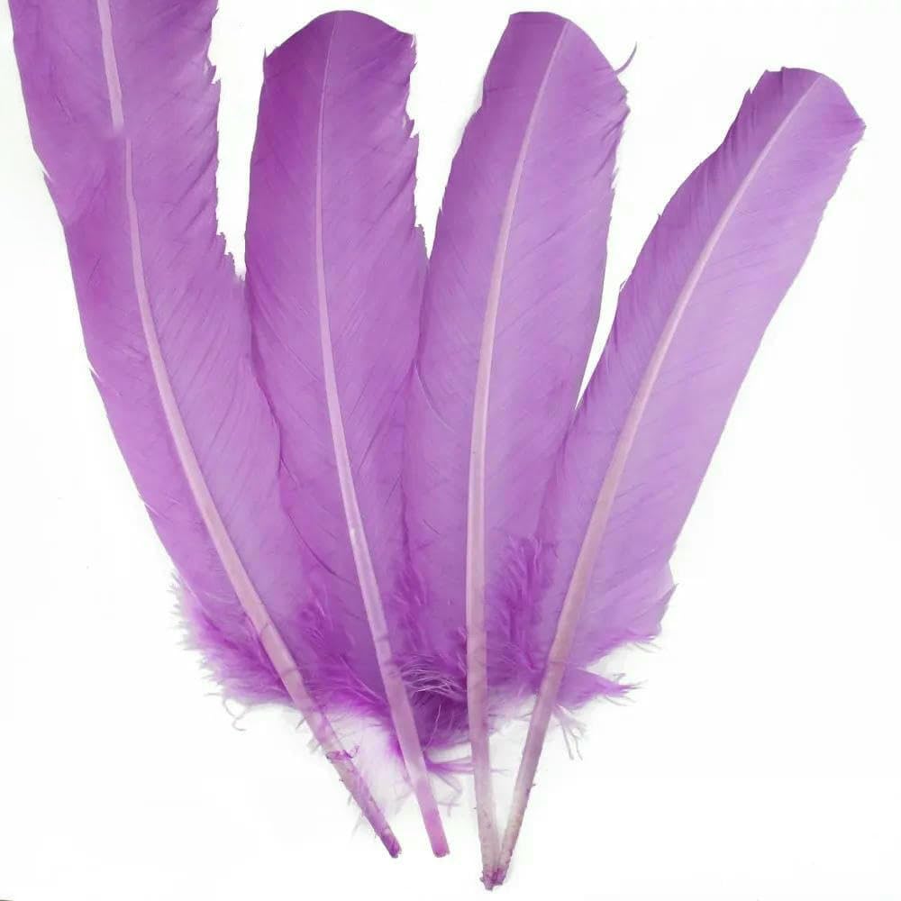 Plumes de faisan de carnaval pour carnaval, piquants de dinde, carnaval, coiffe, carnaval, aile, 28-33 cm, 11-13 pouces, 10-100 pièces - Vert fruit - 10 pièces