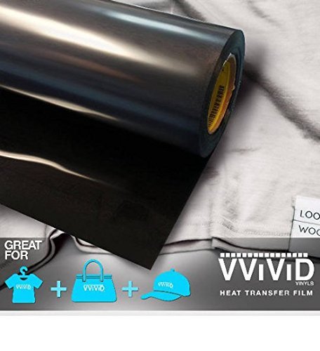 Film vinyle thermocollant résistant VViVid noir flexible pour customisation durable