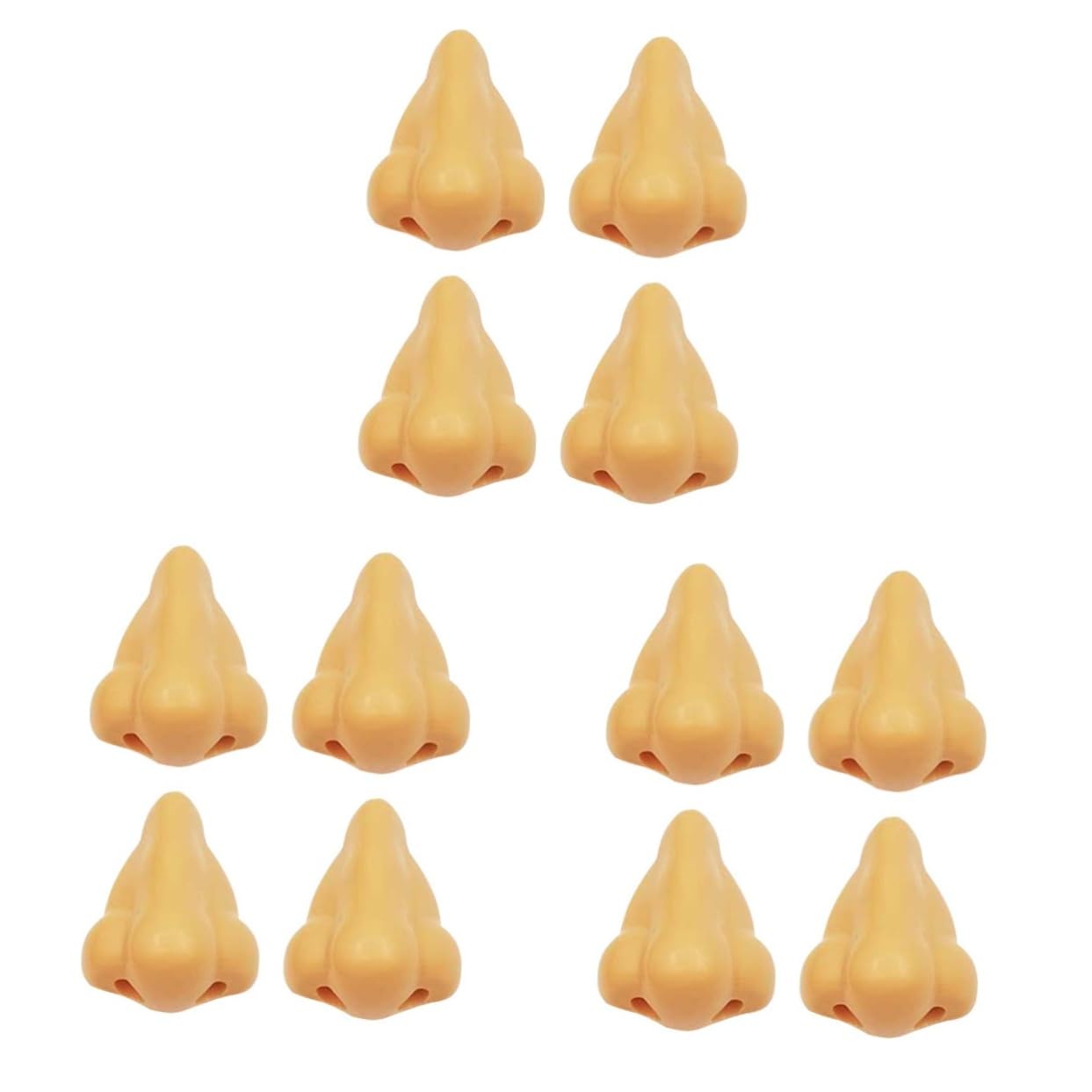 Ciieeo Temperamatite A Forma Di Naso in Plastica Da 3 Set Per Bambini Forniture Di Cancelleria Creative Di Compleanno Per Bambini Scuola E Ufficio 4 Pezzi*3