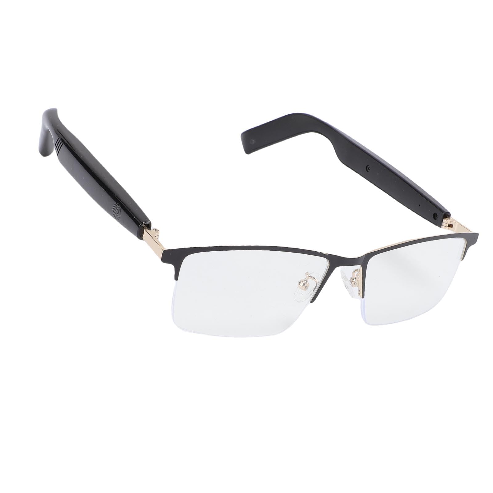 Topiky Bluetooth Audio Smart Lunes pour Femmes Hommes, Lunettes Légères Bleues avec Micro et Haut-Parleur, Contrôle de Soleil Intelligent de Contrôle, Appels Mains Libres, pour la