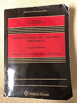 Tankobon Softcover Constitutional Law - The First Amendment Book