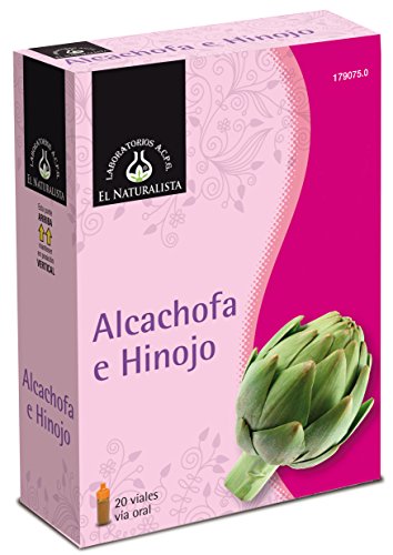 El Naturalista Alcachofa + Hinojo (Adelgacir) 20Viales 1 Unidad 400 G