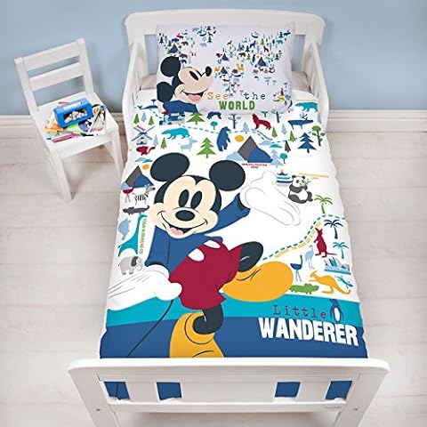 Mickey Mouse Junior Duvet, 150 x 120cm Cover