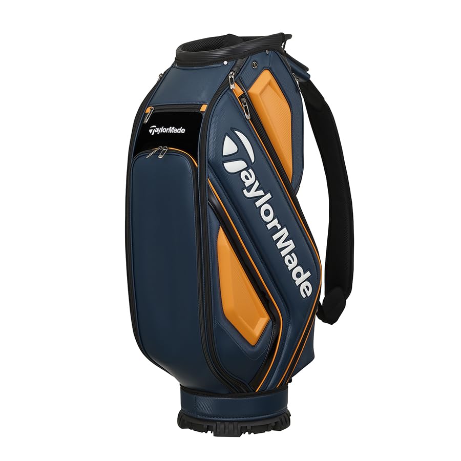 Taylormade Golf OTC Caddy Bag Black/Deep Blue/Orange for Men UN725
