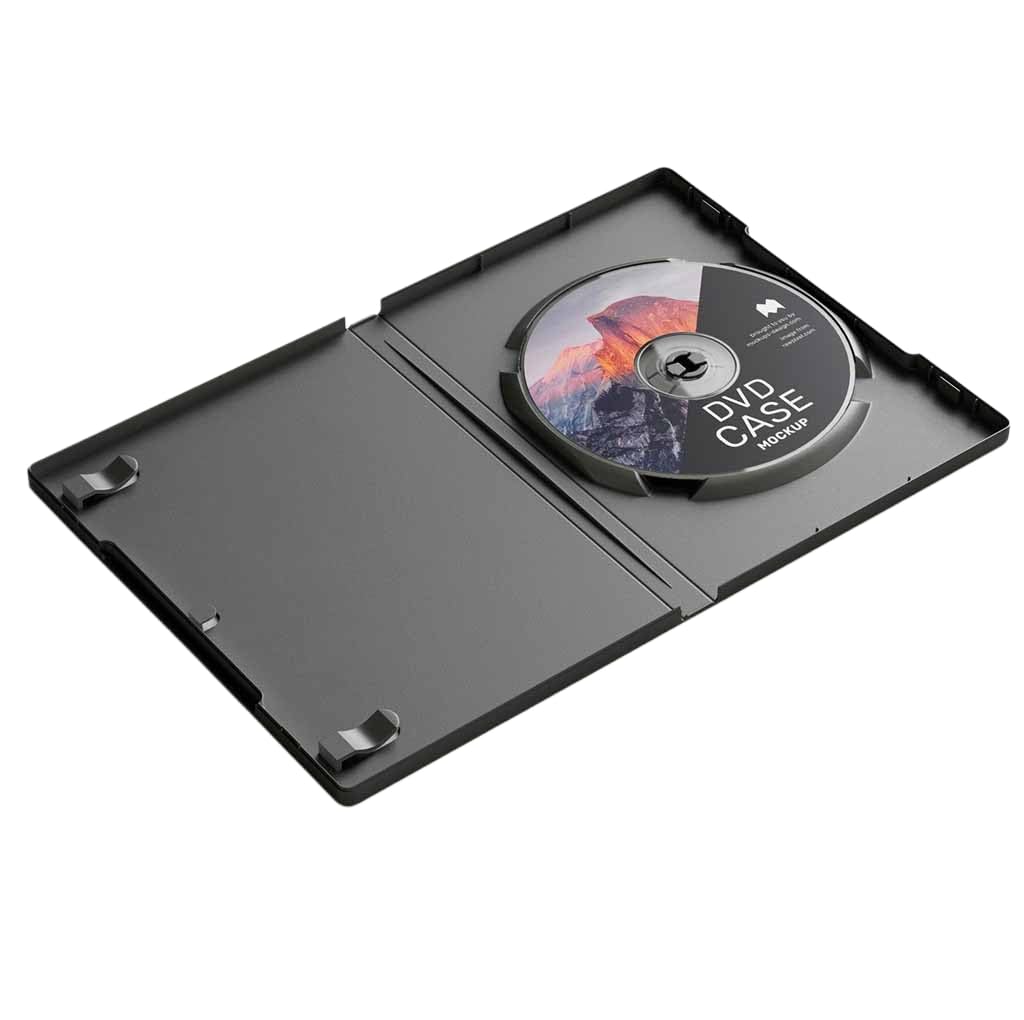 Plastic DVD Cover, 14 mm, Black, Single Disk, with Outer Cover Art Sleeve, for CD, DVD and BLU-RAY Disk (5)-image-13