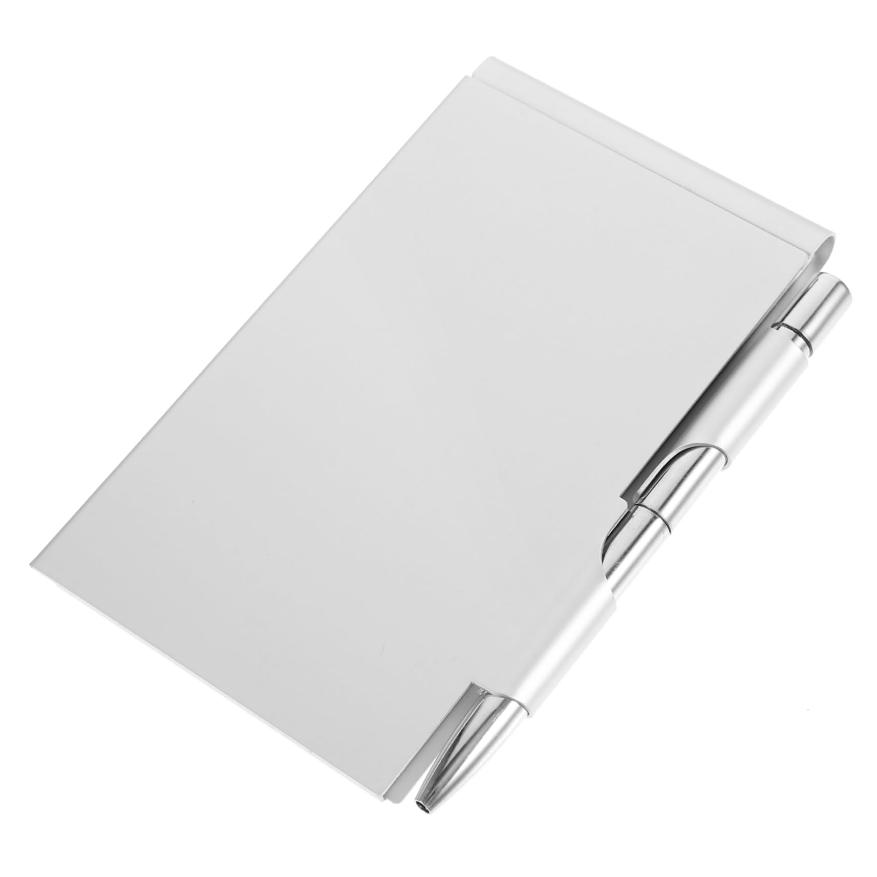 10pezzi Mini Taccuino Metallo Con Design e Portatile Blocco Note Tearable Ufficio Taccuino Tascabile Alluminio Per Studio e Lavoro