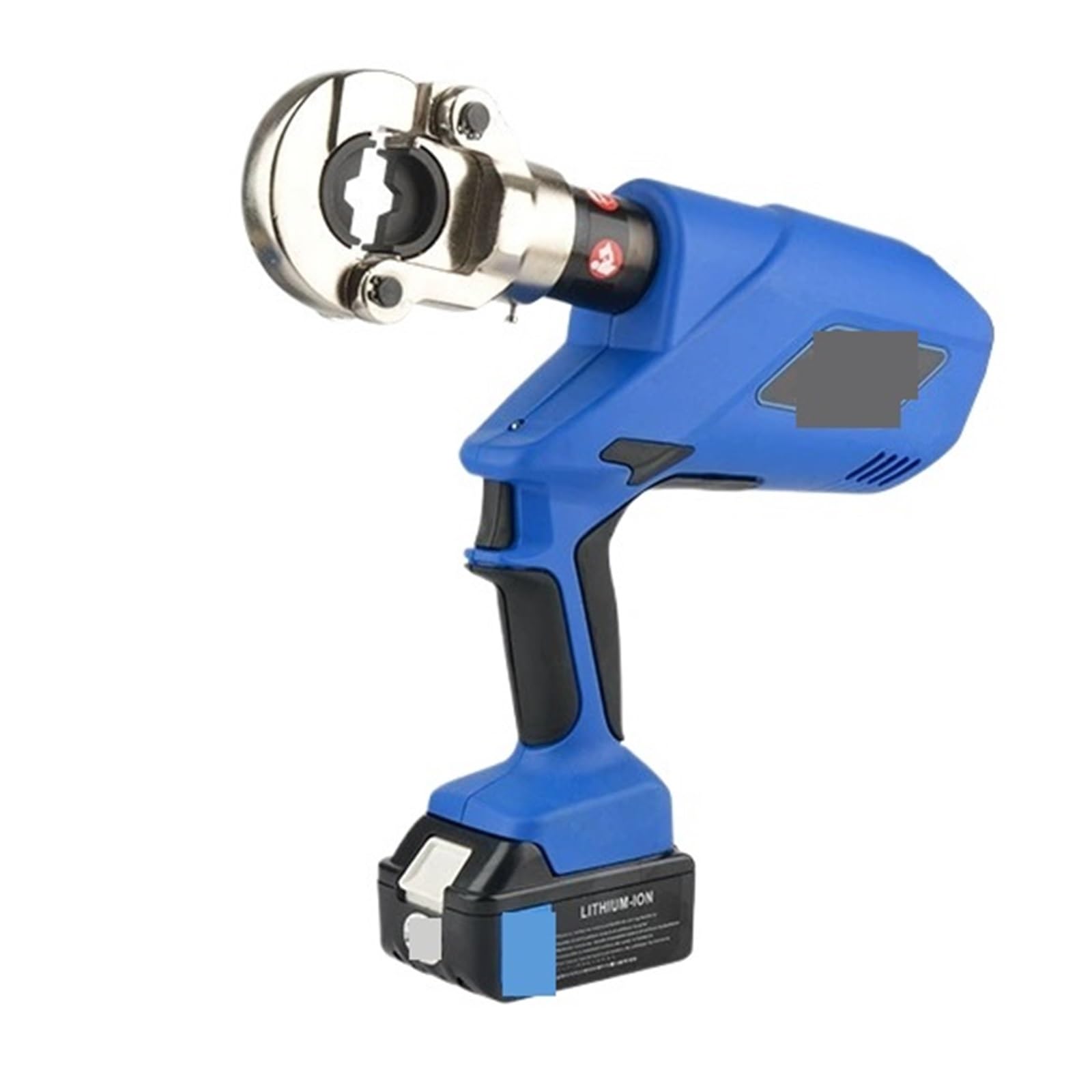 Hydraulic Crimping Tool, Digital Display Rechargeable Electric Hydraulic Pliers Continuous Crimping Copper and Aluminum Wire Nose Tool(EZ 300)