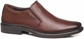 Sapato Pegada Social Em Couro Ref 124778-02 Marrom 041