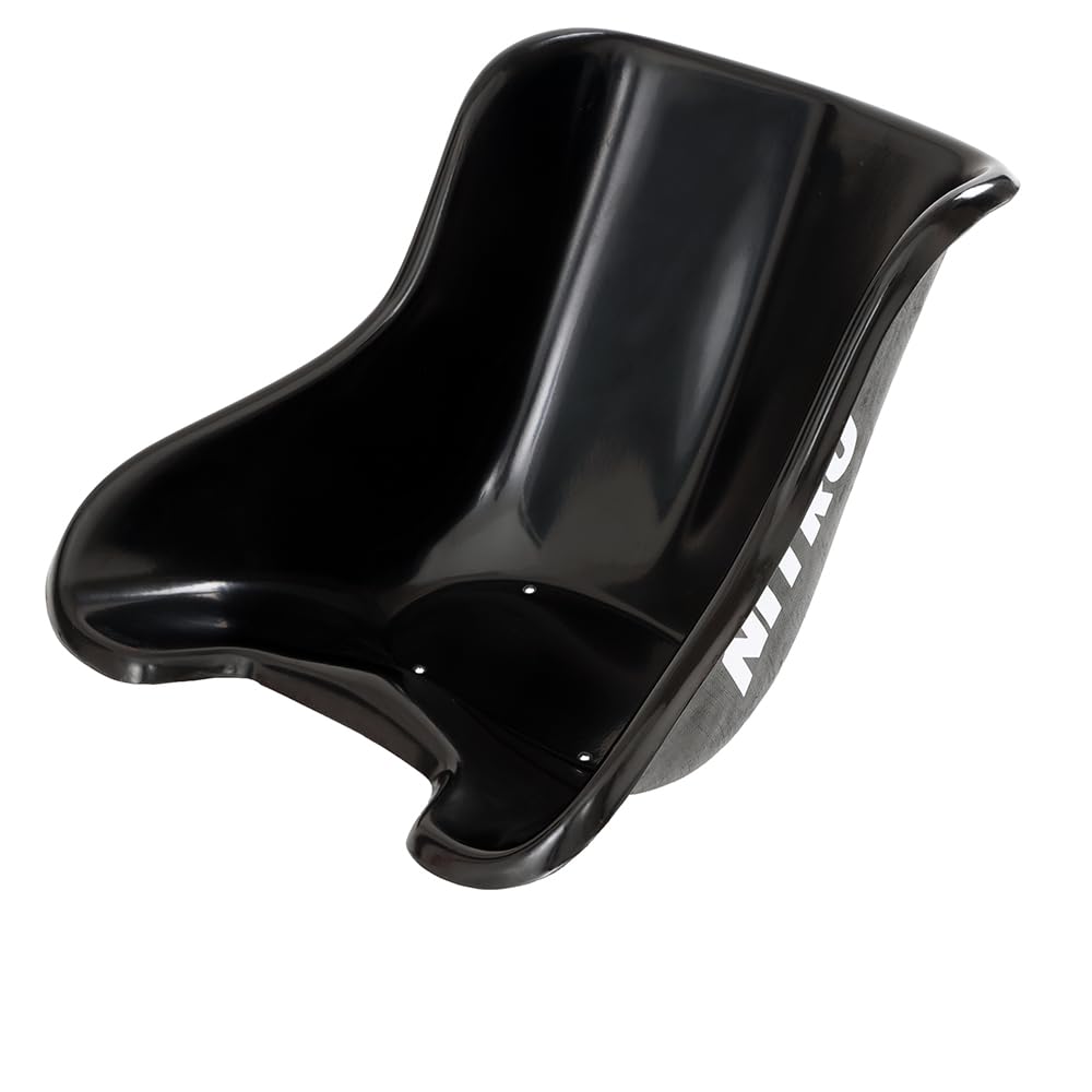 NitroKart Bucket seat - Siège baquet Karting Professionnel en Fibre de verre (Taille M/L)