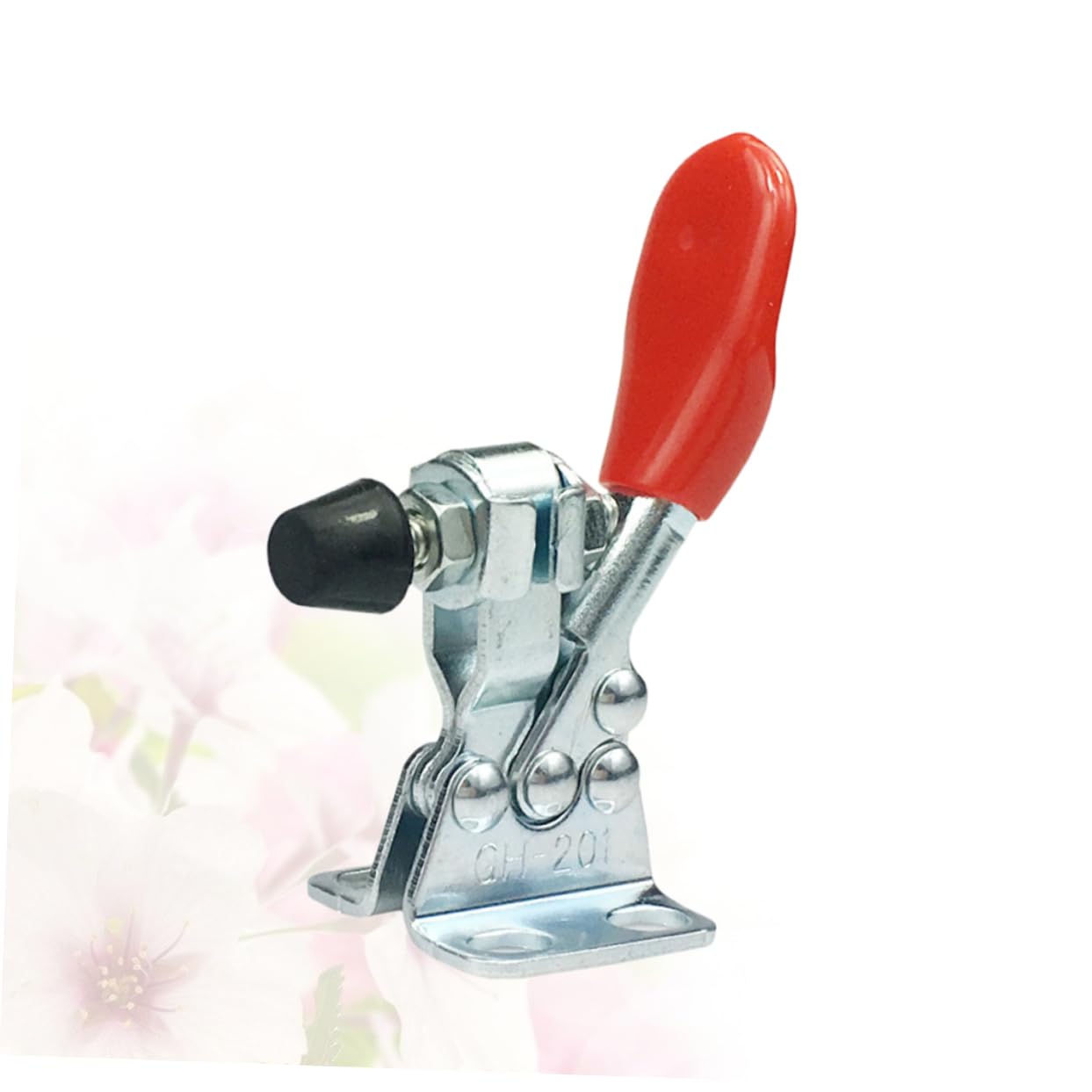 Mikikit Woodworking Press Toggle Clamps Quick Release Short Bar Flanged Base Mold Metal Clamp