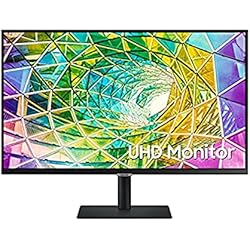 Samsung LS32A800NMUXEN - Monitor profesional de 32´´ 4K UHD (3,840 x 2,160, panel IPS), HDR10, 5ms, Flicker free, ajustable en altura, inclinación, giro y pivote