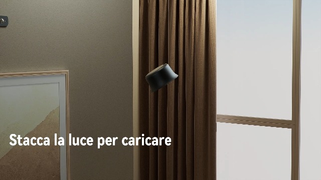 Lampada Da Parete Con Sensore Di Movimento FULEN - Ricaricabile 5000mAh, Telecomando, 3 Colori, 2 Pezzi - Foto 9