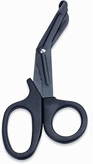 EYLEER 7-inch Stainless Steel Trauma Shears Bandage Shears EMT Medical Scissors with Saw Tooth for Nurse Doctor Emergency First Aid Paramedic Training Kit
