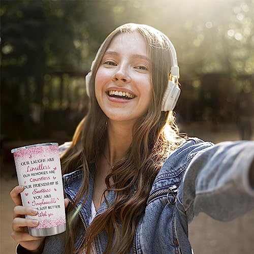 ZANIION-Best-Friend-Birthday-Gifts-Tumbler-1PC-Gifts-for-Best-Friends-Women-Friendship-Gift-for-Friend-Bestie-Female-Unique-Best-Friend-Gift-Ideas-Long-Distance-Best-Friend-Gift-Coffee-Cup-20oz