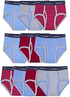 Fruit of the Loom Boy's Cotton Brief (Multipack) Underwear (Pack of 7)