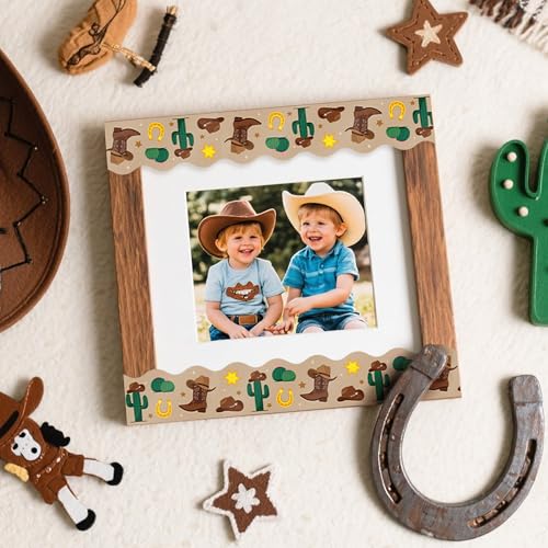 Image of BeYumi Western Cowboy Border Trim - 65ft Back to School Western Cowboy Themed Light Brown Rolled Border Trim Decor Wild West Bulletin Board Set School Classroom Office Chalkboard Party Decoration