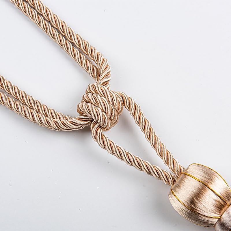 FMURY Tennis Curtain Hanging Ball Curtain Tassel Strap Hanging Ball Curtain Storage Rope image 4