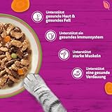 WHISKAS TASTY MIX Nassfutter in Sauce für Katzen 40 x 85g Chef’s Choice
