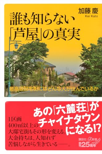 誰も知らない「芦屋」の真実 最高級邸宅街にはどんな人が住んでいるか (講談社+α新書 897-1D)