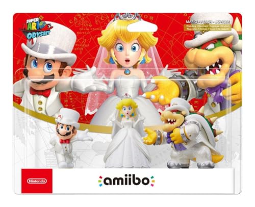 Amiibo - Mario/Peach/Bowser (Wedding 3-Pack) (SMO)