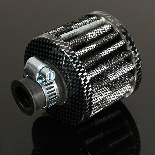 25mm Noir - Filtre'admission'air Oid Pour Moto, Interface Universelle, évent Turbo, Reniflard
