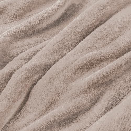 Electric Heated Blanket Throw Size, 50" x 60" Heated Throw with 6 Heating Levels & 3 Hours Auto Off, Machine Washable, Camel