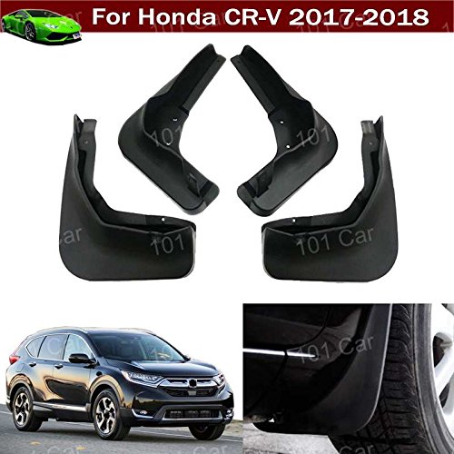 Tiantian 4pcs Car Rubber Mud Flaps Splash Guards Fender Mudguard Mudflap Mud Guards for Honda CRV CR-V 2017 2018 2019 2020 2021 2022
