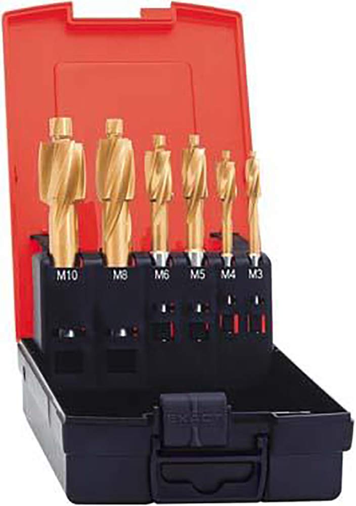 Format 7614100015 – Set frese per svasatura piatti d373. M3-M10 klhss Tin