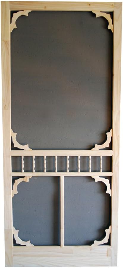 Screen Tight WCOL36 Premier Wood Screen Door, 36-Inch by 80-Inch