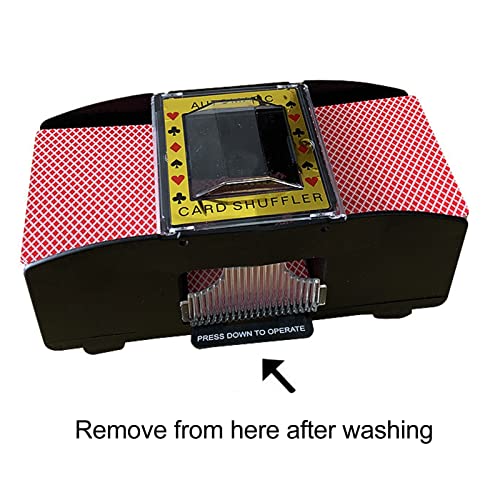 Embaralhador De Pôquer Automático, Máquina De Baralhar Elétrica Para Cartas - Embaralhador De Jogo D