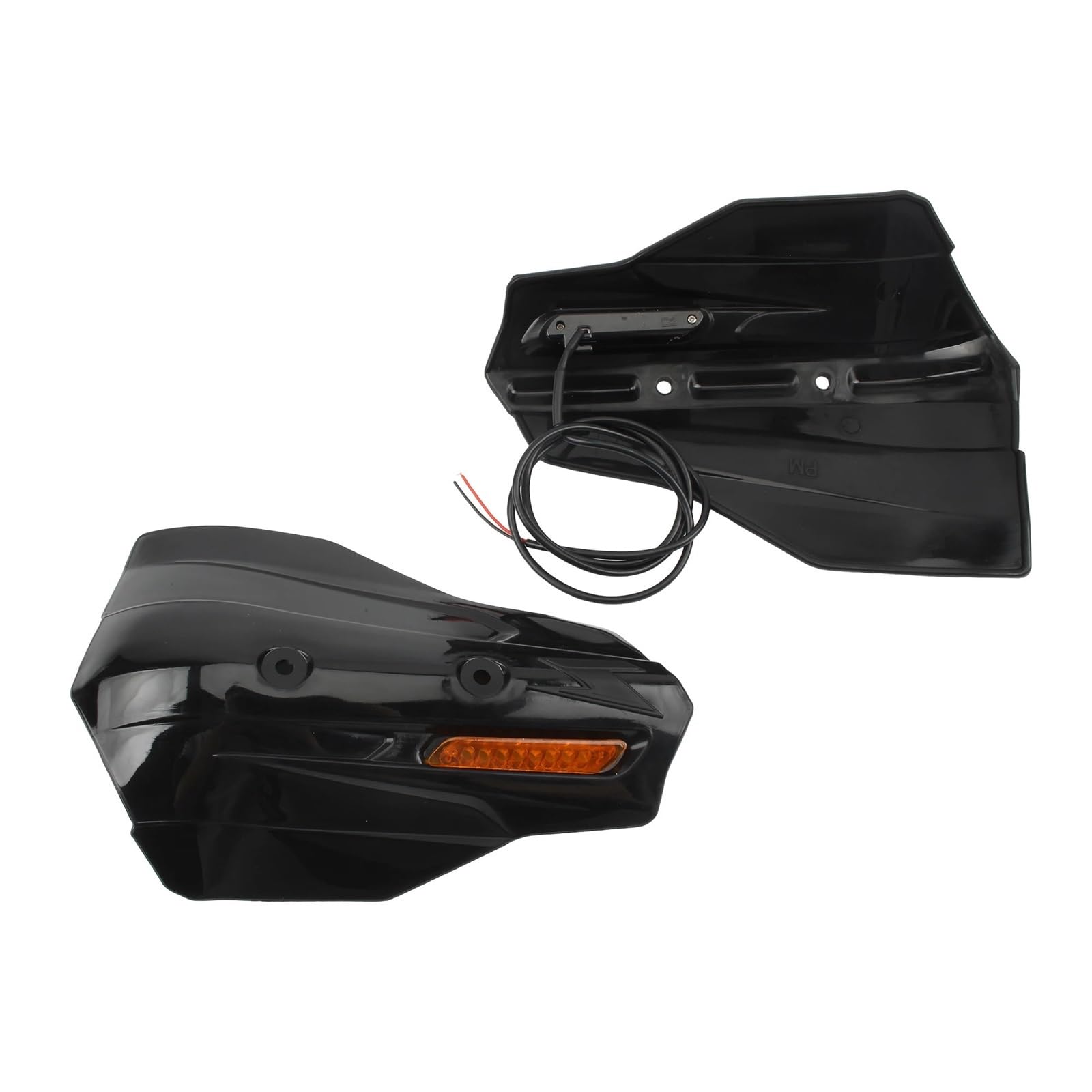 Ochraniacze dłoni Pasuje do ZETA XC-PRO K&TM XC SX EXC Motocross jelca z kierunkowskazem DirtBike Supermoto(Black B)