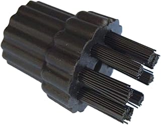 DOITOOL Cleaner Brush Nozzle 5pcs Steam Cleaner Brush Heads Brush Nozzle Steam Cleaner Brush Replacement Cleaning Brush Head Cleaner Accessories for Store Office Home Steam Cleaner Scrubber