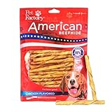 Pet Factory American Beefhide Chews 28159 Rawhide CHICKEN Flavor 5