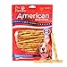 Pet Factory American Beefhide Chews 28159 Rawhide CHICKEN Flavor 5" Twist Sticks for Dogs. American Beefhide is a Great Source for Protein and Assists in Dental Health. 100 Pack, Resealable Package