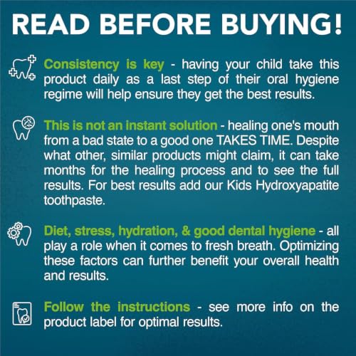 Image of Oral Probiotics for Mouth Bad Breath Treatment for Kids Dental Care & Cavity Prevention with BLIS K12 M18 - Dr Formulated Dental Probiotics for Teeth and Gums, 30 Chewable Tablets Strawberry Vanilla