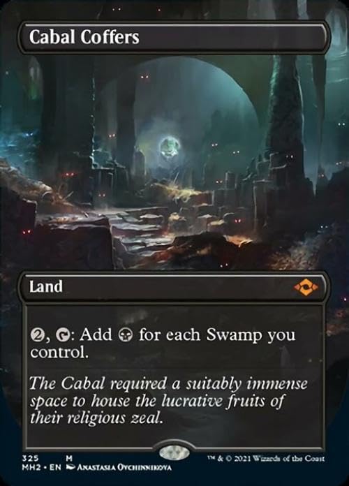 Magic: the Gathering - Cabal Coffers (325) - Borderless - Foil