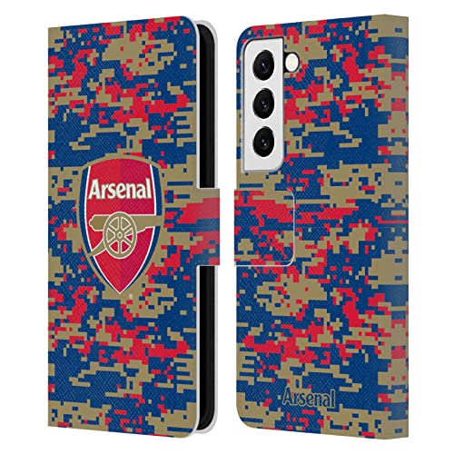 Étui portefeuille Arsenal FC Samsung Galaxy S22 5G protection cuir Head Case