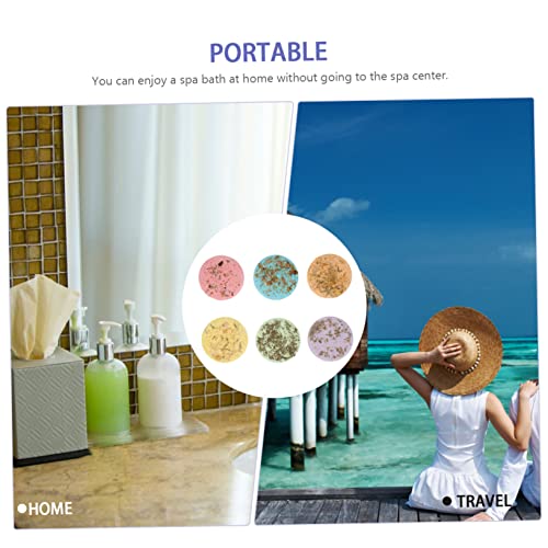 MERRYHAPY 6Pcs Folhas Comprimidos de banho de aromaterapia essential elementar pastilhas de aromater