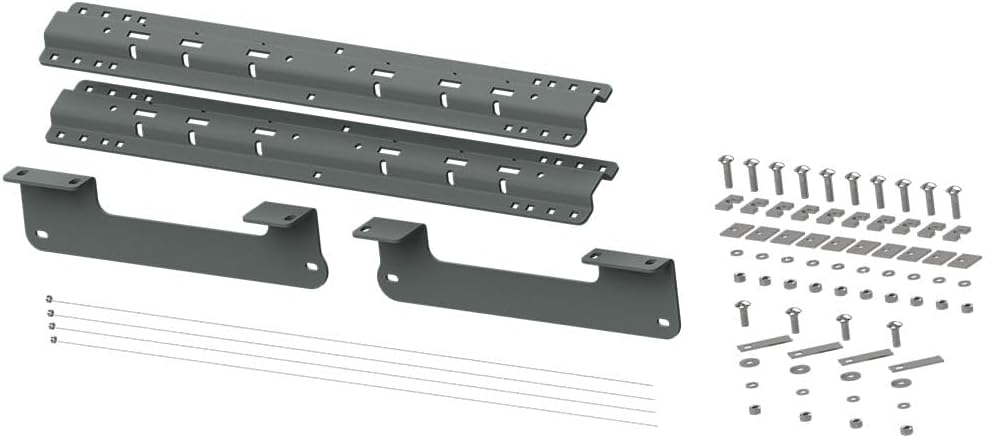 B&W Trailer Hitches Fifth Wheel Hitch Universal Mounting Rails with Custom Installation Brackets - RVK2404