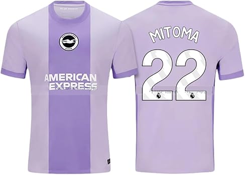 三苫薫　ブライトン 22 サッカージャージ　ユニフォーム　 L 三苫薫ブライトン 22 サッカージャージユニフォーム L